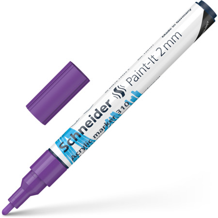 Paint-It 310 2 mm violet Line width 2 mm Acrylic markers by Schneider