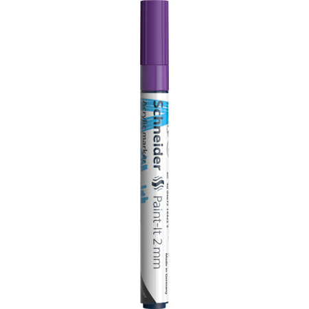 Paint-It 310 2 mm violet Épaisseurs de trait 2 mm Marqueurs acryliques von Schneider