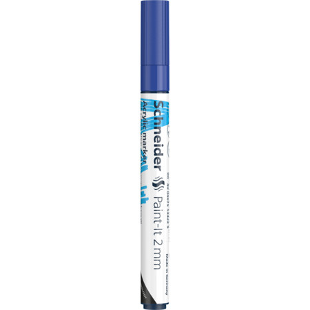 Paint-It 310 2 mm blue Line width 2 mm Acrylic markers by Schneider