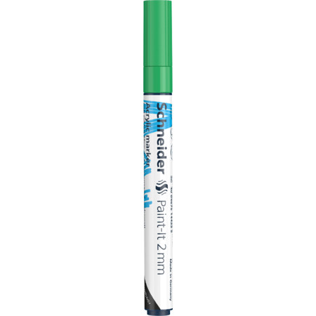 Paint-It 310 2 mm green Line width 2 mm Acrylic markers by Schneider