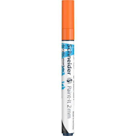 Paint-It 310 2 mm orange Line width 2 mm Acrylic markers by Schneider