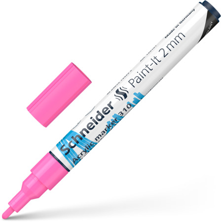 Paint-It 310 2 mm pink Line width 2 mm Acrylic markers by Schneider