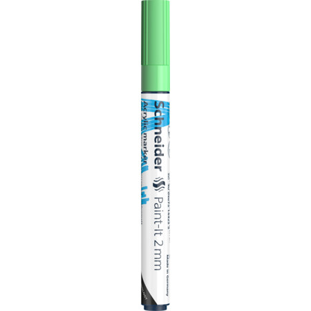 Paint-It 310 2 mm pastel green Line width 2 mm Acrylic markers by Schneider
