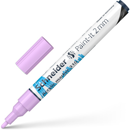 Paint-It 310 2 mm pastel purple Line width 2 mm Acrylic markers by Schneider