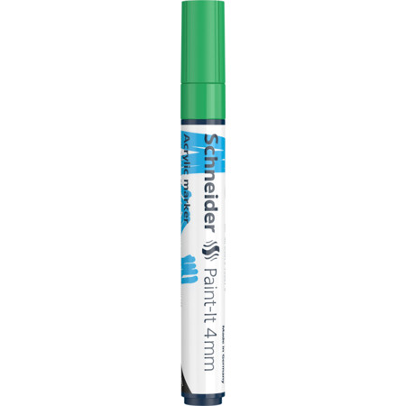 Paint-It 320 4 mm green Line width 4 mm Acrylic markers by Schneider