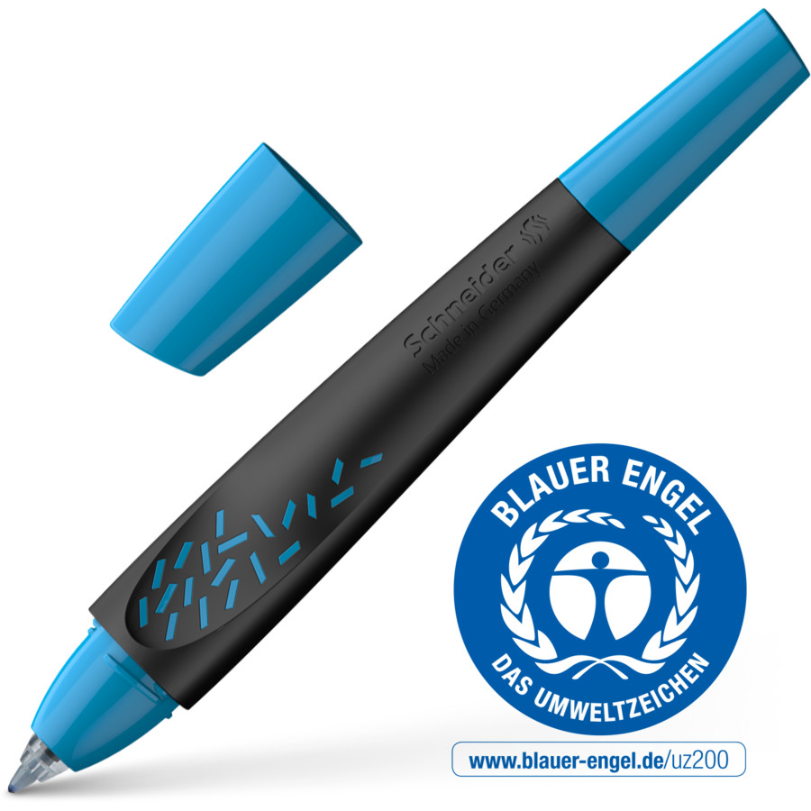 Schneider Pen 003243 penna stilografica Sistema di riempimento della  cartuccia Blu, Grigio