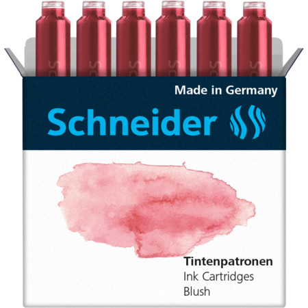 Ink cartridges Pastel Blush by Schneider