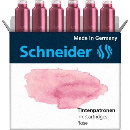 Schneider marka Mürekkep Kartuşları Pastel Rose Kartuşlar ve Mürekkep Şişeleri