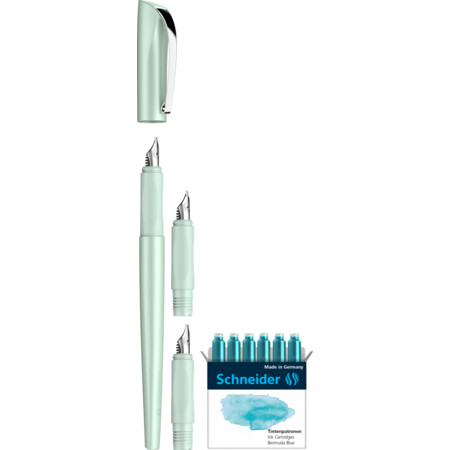 Callissima Gift Box mint Fountain pens by Schneider