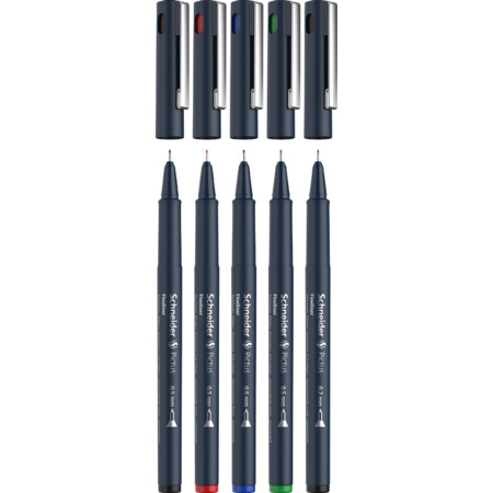 Pictus Multipack Épaisseurs de trait Trié Fineliner et Brush pens by Schneider