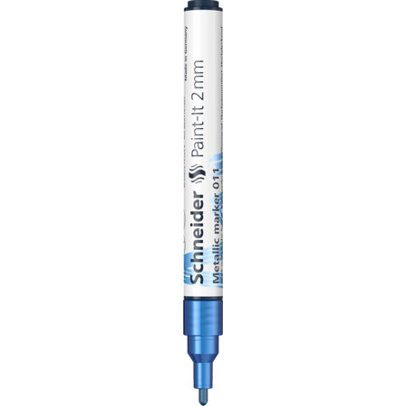 Paint-It 011 blue metallic Line width 2 mm Metallic pens by Schneider