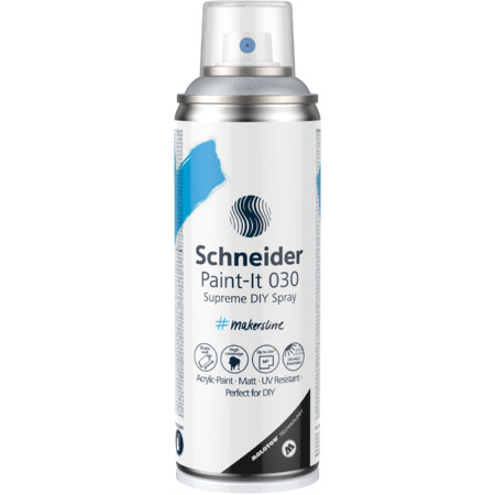 Paint-It 030 Supreme DIY Spray silver metallic Sprays by Schneider