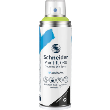 Spray do prac DIY lime green pastel Sprays by Schneider