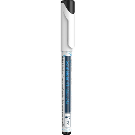 Schneider marka Maxx 242 Buzdolabı Kalemi Siyah Çizgi kalınlığı 1 mm Özel Markörler