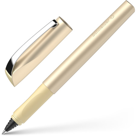 Ceod Shiny light gold Line width M Rollerball with cartridges by Schneider
