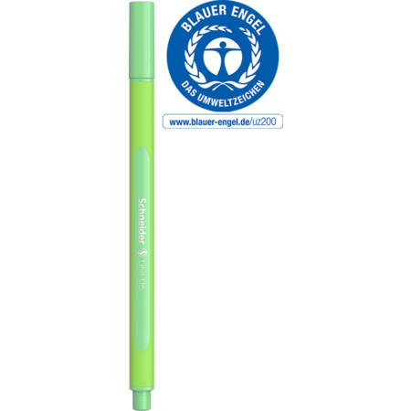 Line-Up pastel-mint Épaisseurs de trait 0.4 mm Fineliner et Brush pens by Schneider