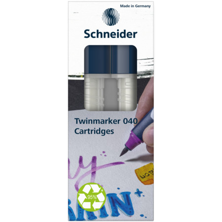 Cartridge Paint-It 040 Brush Line width B Fineliner and Brush pens by Schneider