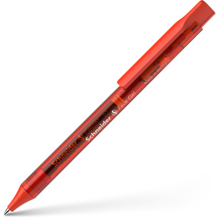Fave Gel czerwony Grubość kreski 0.4 mm Długopis żelowy von Schneider