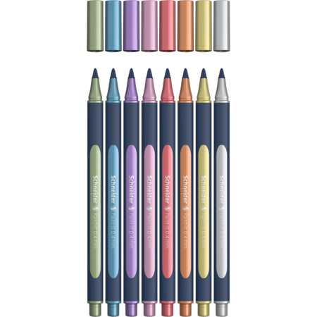 Paint-It 050 Roller metálico etui Multipack Trazo de escritura 0.4 mm Marcadores metálico by Schneider