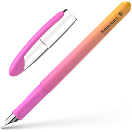 Voyage pink sunset Line width M Fountain pens by Schneider