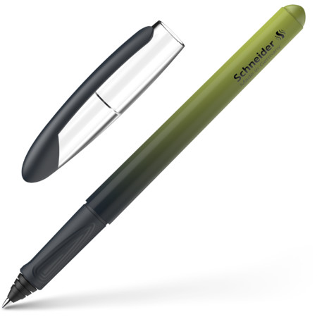 Voyage olive mix Line width M Rollerball with cartridges by Schneider