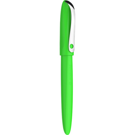 Mini penna stilografica Schneider zippi decorata verde taglia: M 168924 +  6pz ri