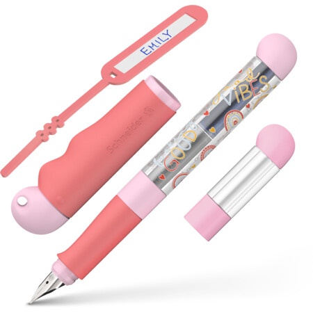 Base Kid rose-rouge Stylos à plume by Schneider