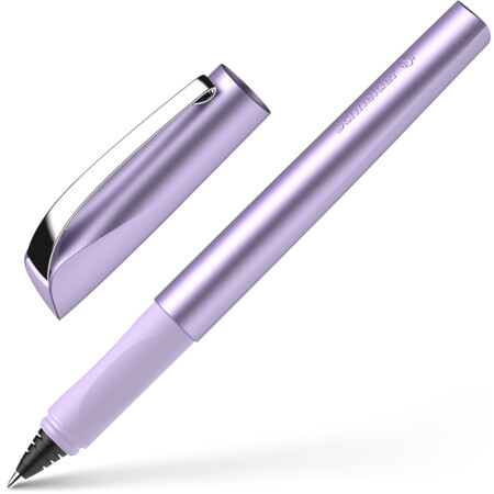 Ceod Shiny lilac Line width M Rollerball with cartridges by Schneider