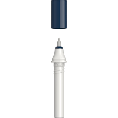 Cartucho de recambio Paint-It 040 punta de pincel flexible grey Trazo de escritura B Fineliner y Brush pens by Schneider