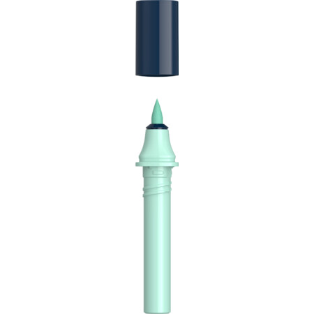 Cartouches de recharge Paint-It 040 pointe pinceau turquoise Épaisseurs de trait B Fineliner et Brush pens by Schneider