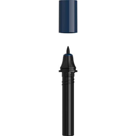 Cartridge Paint-It 040 Round black Line width F Fineliner and Brush pens by Schneider