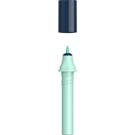 Cartouches de recharge Paint-It 040 pointe ogive fine turquoise Épaisseurs de trait F Fineliner et Brush pens by Schneider