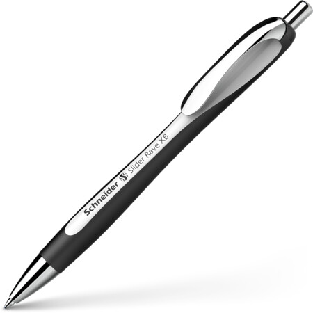 Slider Rave white/black Line width XB Ballpoint pens by Schneider
