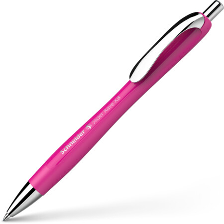 Slider Rave power pink Line width XB Ballpoint pens by Schneider