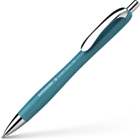Slider Rave teal Line width XB Ballpoint pens by Schneider