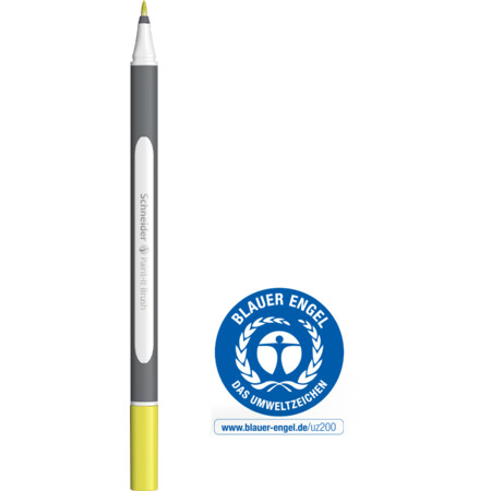 Paint-It 070 lime pastel Line width Brush Fineliner & Brush pens by Schneider