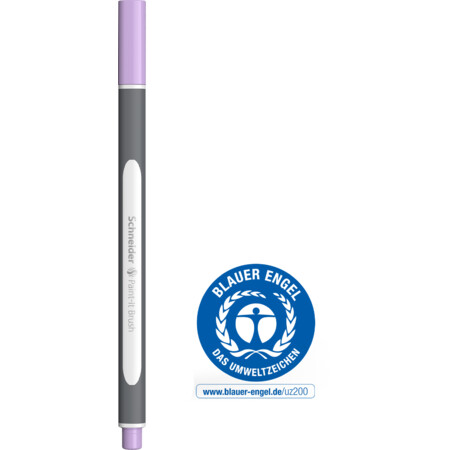 Paint-It 070 lilac pastel Line width Brush Fineliner & Brush pens by Schneider