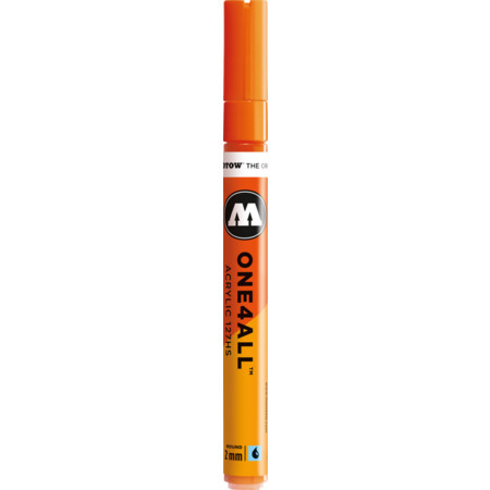 One4All 127HS 2 mm DARE orange Strichstärke 2 mm Acrylmarker von Molotow