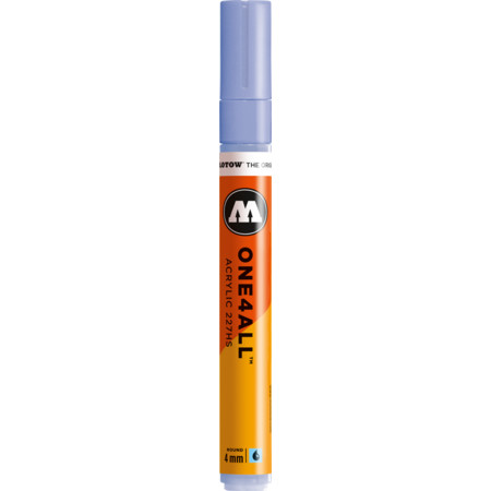 One4All 227HS 4 mm blauviolett pastell Strichstärke 4 mm Acrylmarker von Molotow