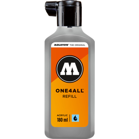 One4All Refill 180ml cool grey pastell Nachfülltinte für Marker von Molotow