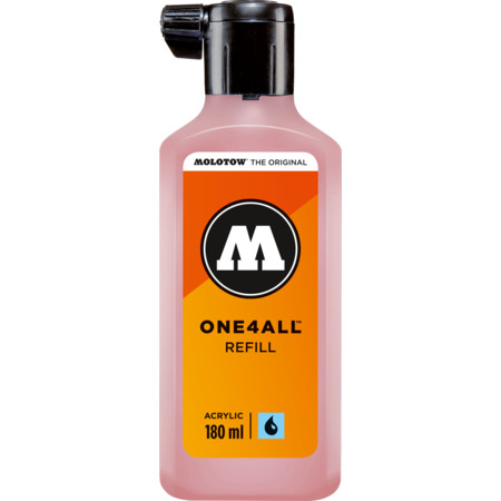 One4All Refill 180ml powder pastell Nachfülltinte für Marker von Molotow