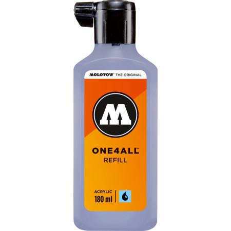 One4All Refill 180ml blauviolett pastell Nachfülltinte für Marker von Molotow