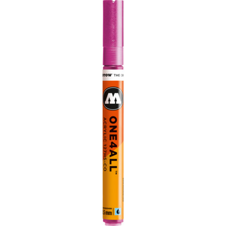 One4All 127HS-CO 1.5 mm metallic pink Strichstärke 1.5 mm Acrylmarker von Molotow