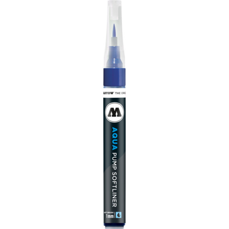 Aqua Pump Softliner 1 mm primärblau Strichstärke 1 mm Weitere Marker von Molotow