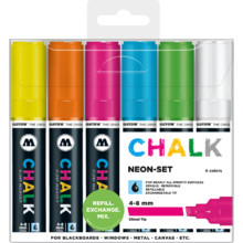 Chalk Marker 4-8 mm Basic-Set 2 MP