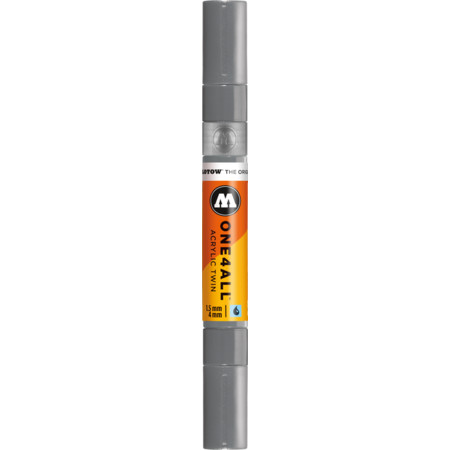 One4All Acrylic Twin 1.5 mm/4 mm graublau dunkel Strichstärke 1.5 mm/4 mm Acrylmarker von Molotow