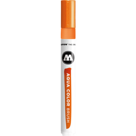 Aqua Color Brush 1-2 mm orange Strichstärke 1-2 mm Fineliner & Brush pens von Molotow