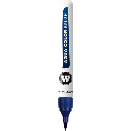 Aqua Color Brush 1-2 mm primärblau Strichstärke 1-2 mm Fineliner & Brush pens von Molotow