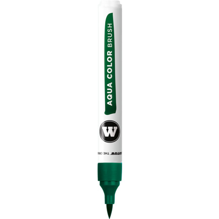 Aqua Color Brush 1-2 mm dunkelgrün Strichstärke 1-2 mm Fineliner & Brush pens von Molotow