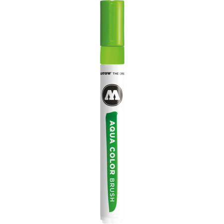 Aqua Color Brush 1-2 mm gelbgrün Strichstärke 1-2 mm Fineliner & Brush pens von Molotow